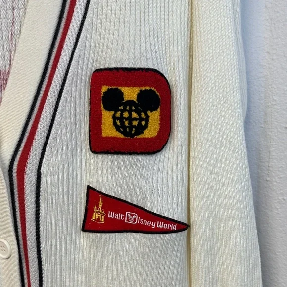 Walt Disney World 50 Anniversary Vault Collection Wool Blend Cardigan XL - Picture 4 of 10